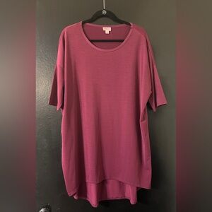 LulaRoe Irma Purple Medium Tunic